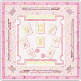 Palm Parasol mahjong mat — product design and size reference