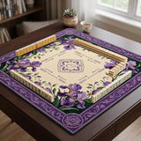 Violet Hour II mahjong mat — product design and size reference
