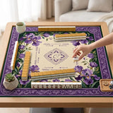 Violet Hour II mahjong mat — product design and size reference