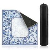 Petal Hour mahjong mat — product design and size reference