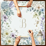Porcelain Social mahjong mat — product design and size reference