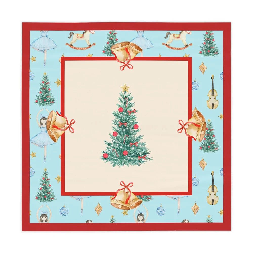 Holiday Ballet mahjong mat — product design and size reference