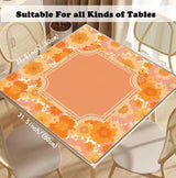 Botanical Hour mahjong mat — product design and size reference