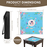 Blue Note mahjong mat — product design and size reference