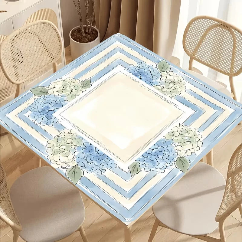 Peacock Garden mahjong mat — product design and size reference