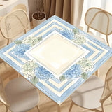 Peacock Garden mahjong mat — product design and size reference