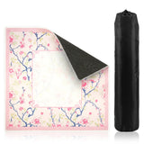 Petal Hour mahjong mat — product design and size reference