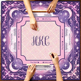 Violet Hour mahjong mat — product design and size reference