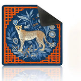 Tiger Social mahjong mat — product design and size reference