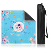 Blue Note mahjong mat — product design and size reference
