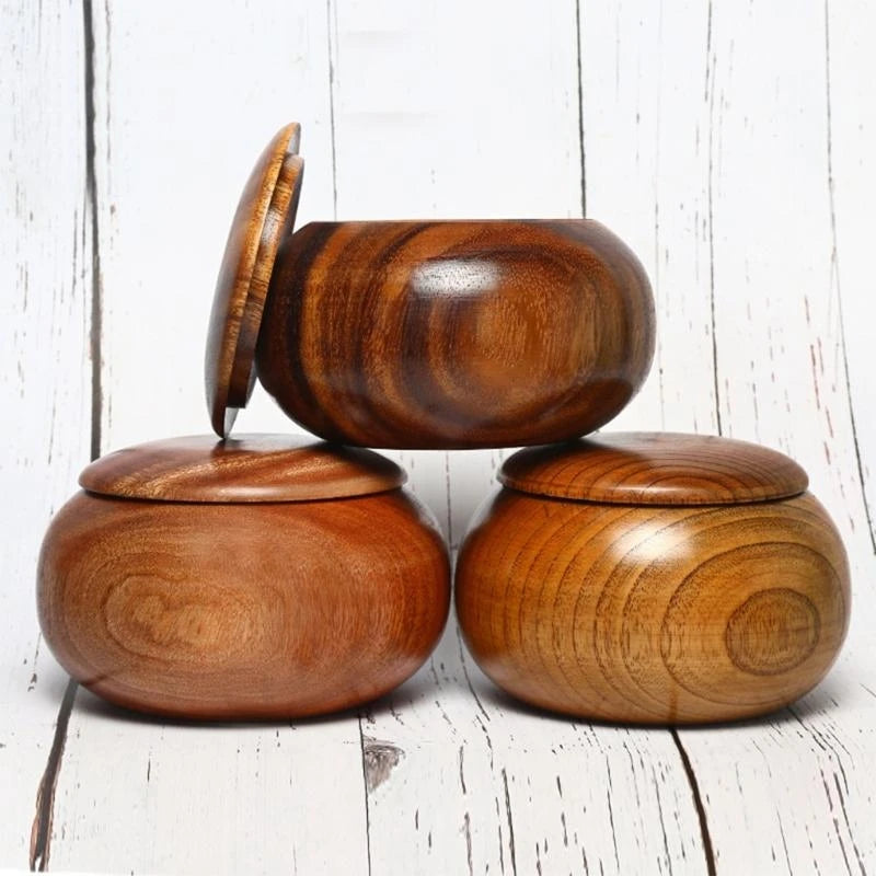Stone Nest — wooden go stone bowls