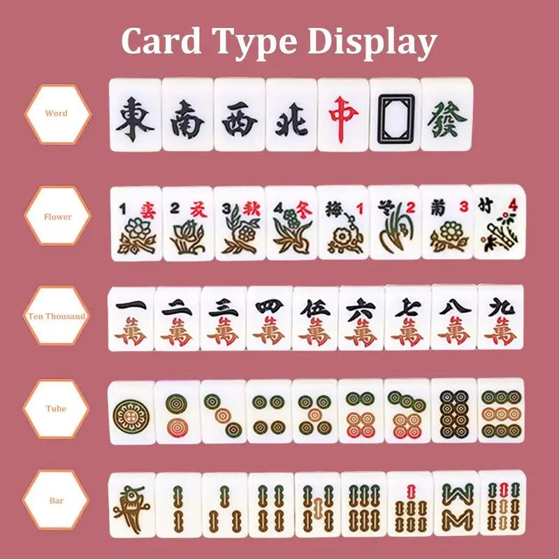 Petite — Original — mini mahjong set with bag