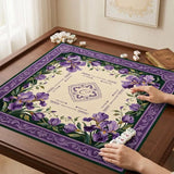 Violet Hour mahjong mat — product design and size reference