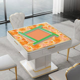 Botanical Hour mahjong mat — product design and size reference