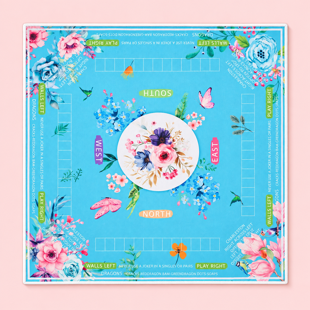 Blue Note — Square Mahjong Mat