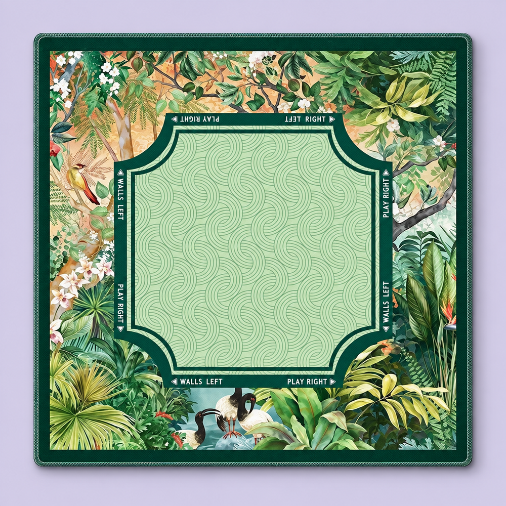 Botanical Hour — Botanical Mahjong Mat