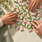 Jade Social green pearl American mahjong acrylic tiles — product image 6