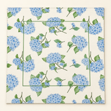 Hydrangea — mat shown from above. Featured design.