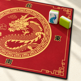 Red Letter — close view of the featured mat design. Featured design.
