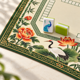 Garden Society — close view of the featured mat design. Featured design.