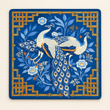 Midnight Garden — mat shown from above. Featured design.