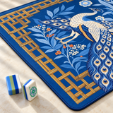Midnight Garden — close view of the featured mat design. Featured design.
