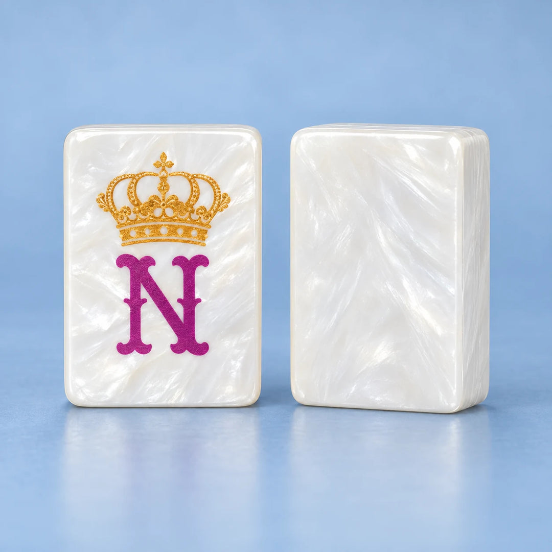 Crown Jewel — Pearl American Mahjong Set