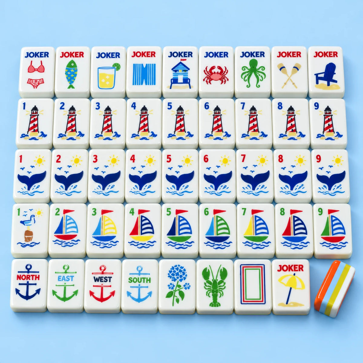 Harbour Hour mahjong tile designs — studio packshot
