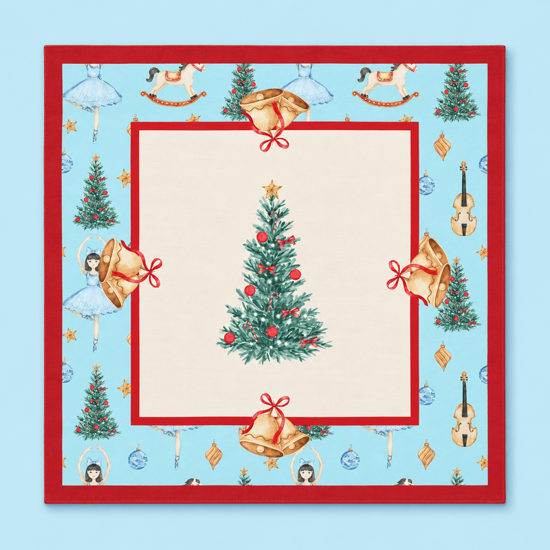 Holiday Ballet — Seasonal Mahjong Mat