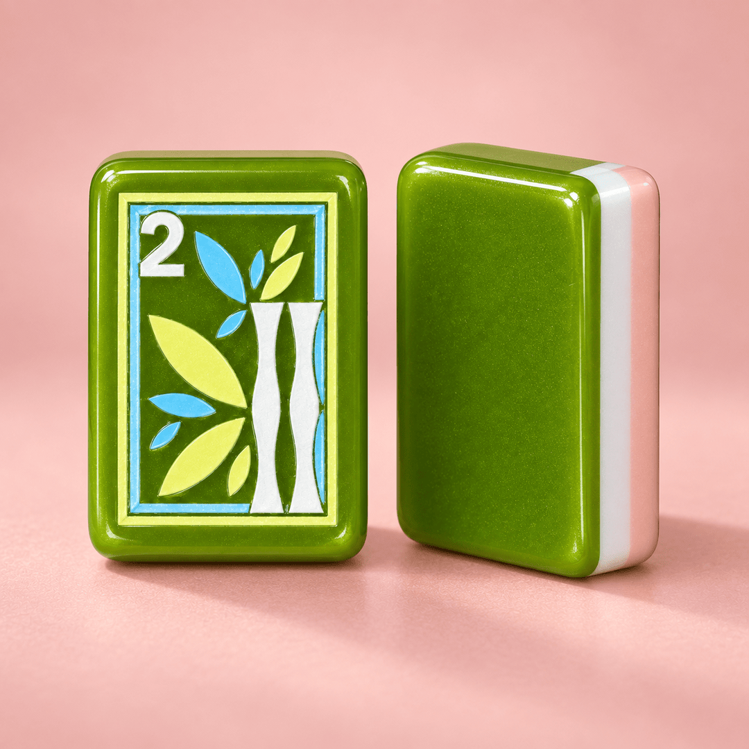 Jade Social — Green Pearl American Mahjong Set