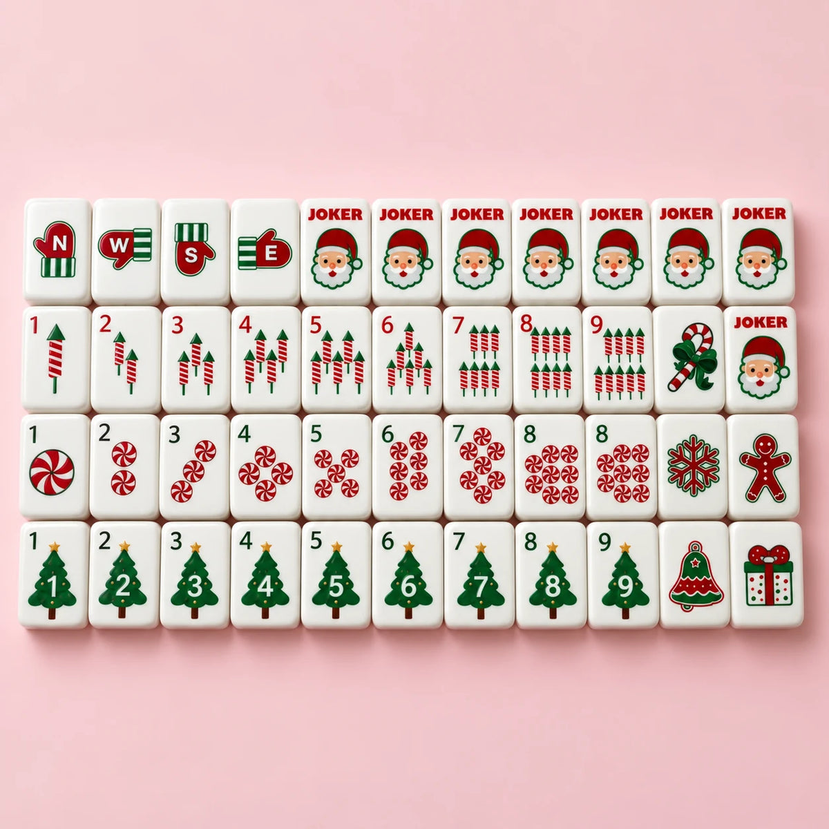 Merry Mahjong mahjong tile designs — studio packshot
