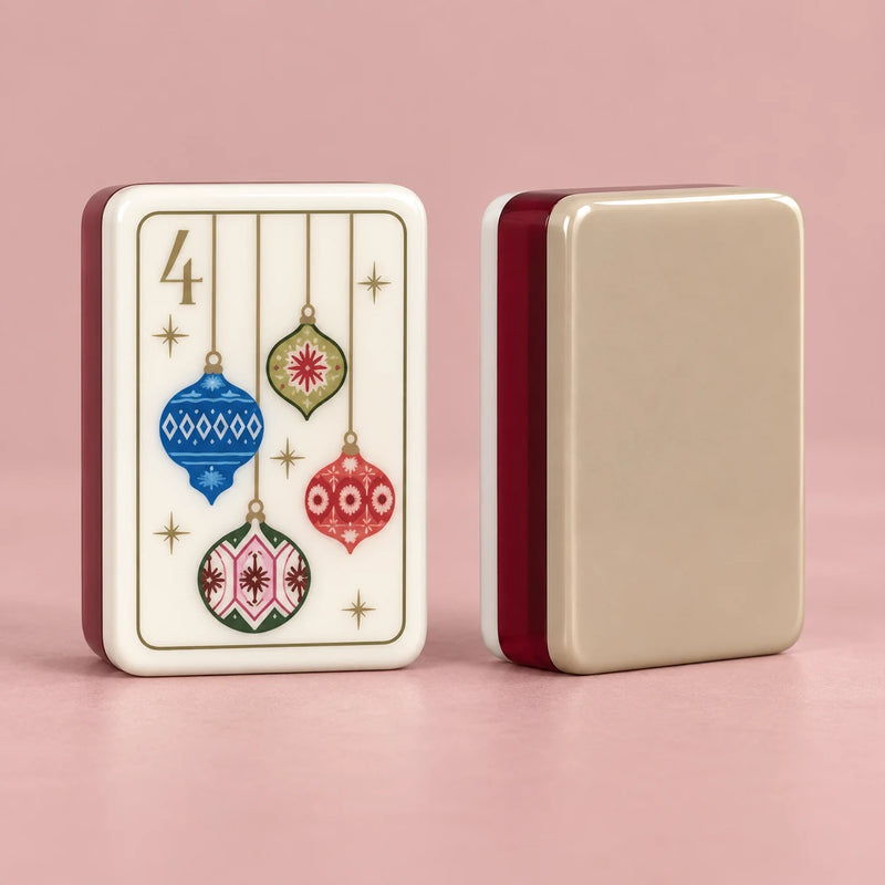 Noel Club — Vintage Christmas American Mahjong Set
