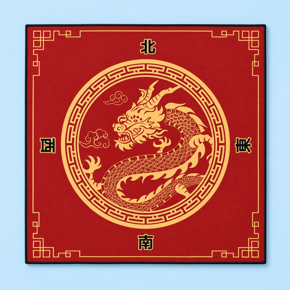 Red Letter — Colorful Mahjong Mat