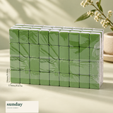 Petite — Matcha green mini chinese mahjong set — styled product view