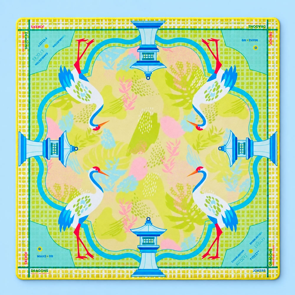 The Social Edit — Patterned Mahjong Mat